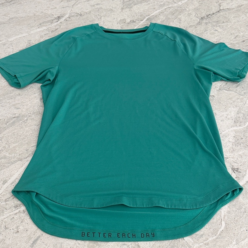 Lululemon Drysense Shirt | Maldives Green | Size Large